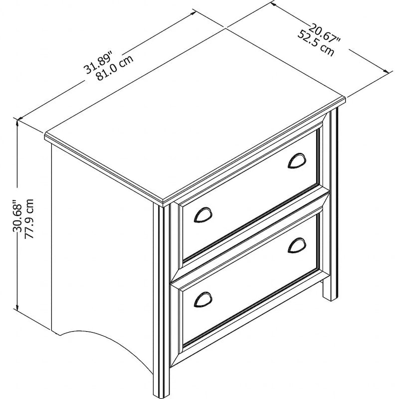 2-drawer Lateral File Cabinet