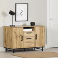 Credenza with File Drawer and Adjustable Shelf