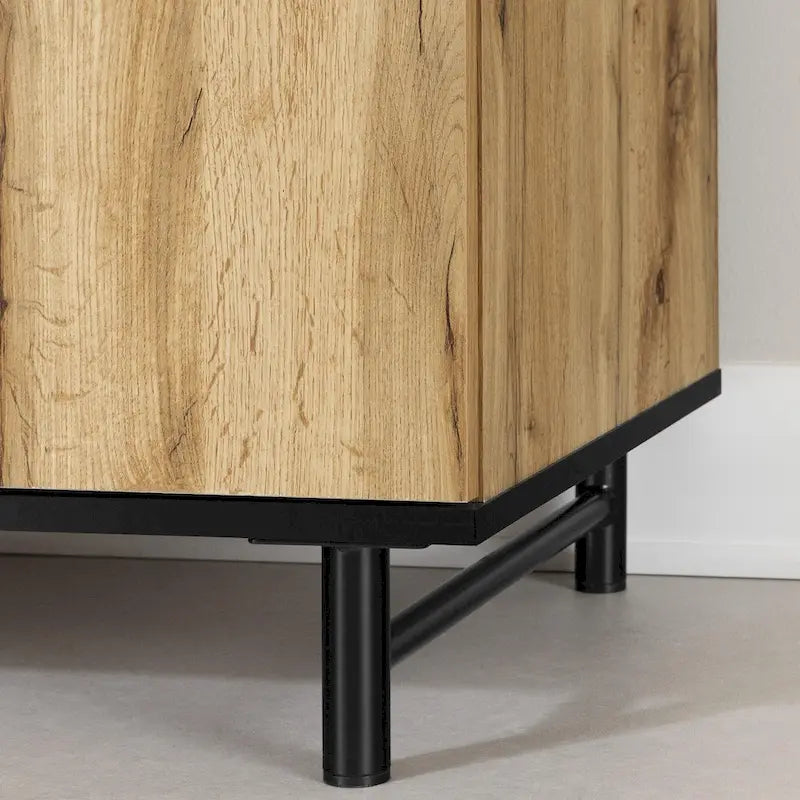 Credenza with File Drawer and Adjustable Shelf