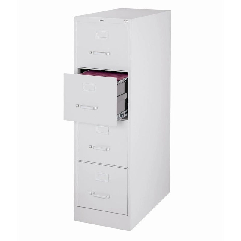 26.5" Deep 4-Drawer Letter-Size Commercial Vertical File Cabinet
