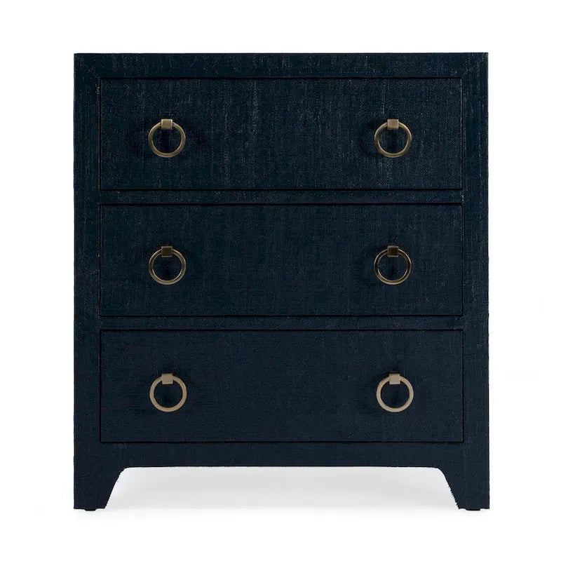 Bar Harbor Raffia 3 Drawer Chest