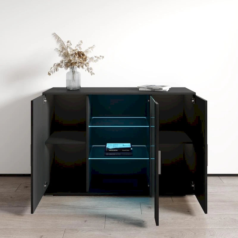 Modern 47-Inch 3D Modular Sideboard