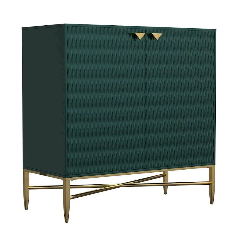 31.5" 2-Door Sideboard Media Storage Cabinet/Buffet