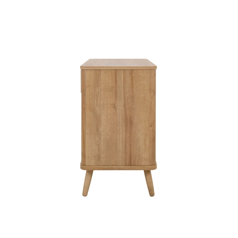 Rattan Small Cabinet with 1 Drawer and 2 Doors