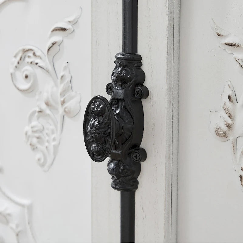 Art Leon Retro and Romantic Floral Cabinet