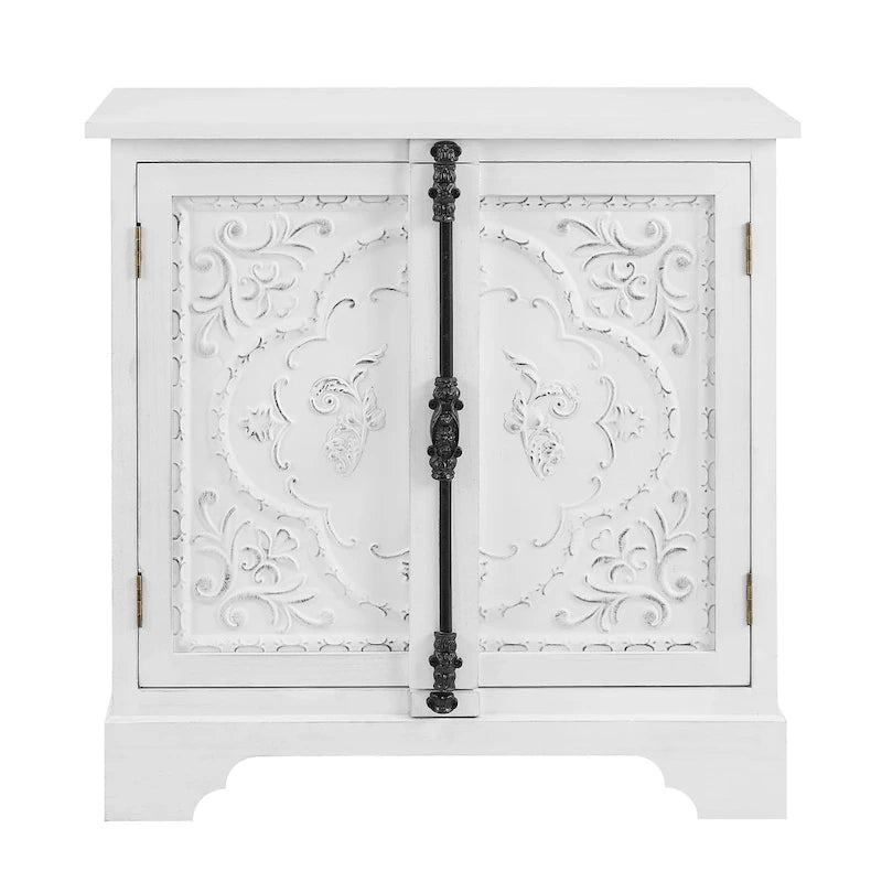Art Leon Retro and Romantic Floral Cabinet