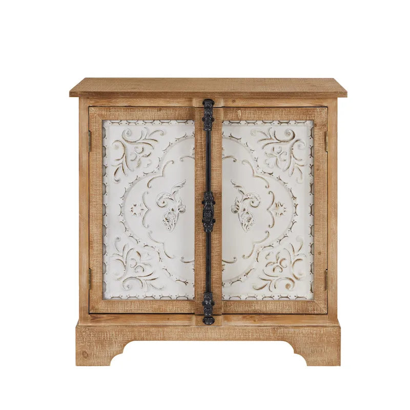 Art Leon Retro and Romantic Floral Cabinet