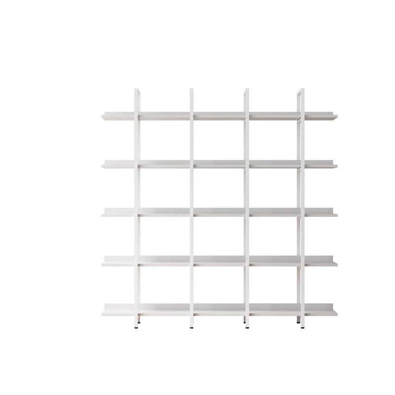Vintage Industrial Style Shelf with Metal Frame