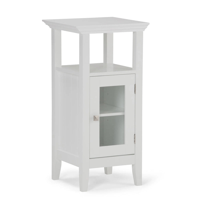 WYNDENHALL Normandy 30 inch H x 15 inch W Floor Storage Bath Cabinet - 15W x 14D x 30H - 15W x 14D x 30H