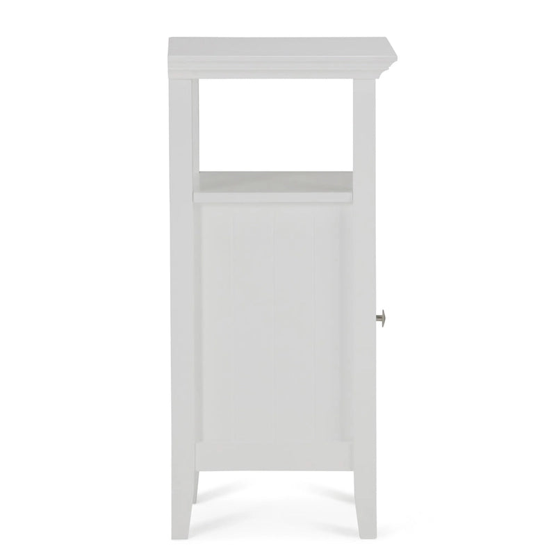 30"H x 15"W Floor Storage Bath Cabinet - Pure White