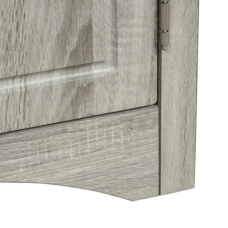 Triangle Bathroom Storage Cabinet with Adjustable Shelves