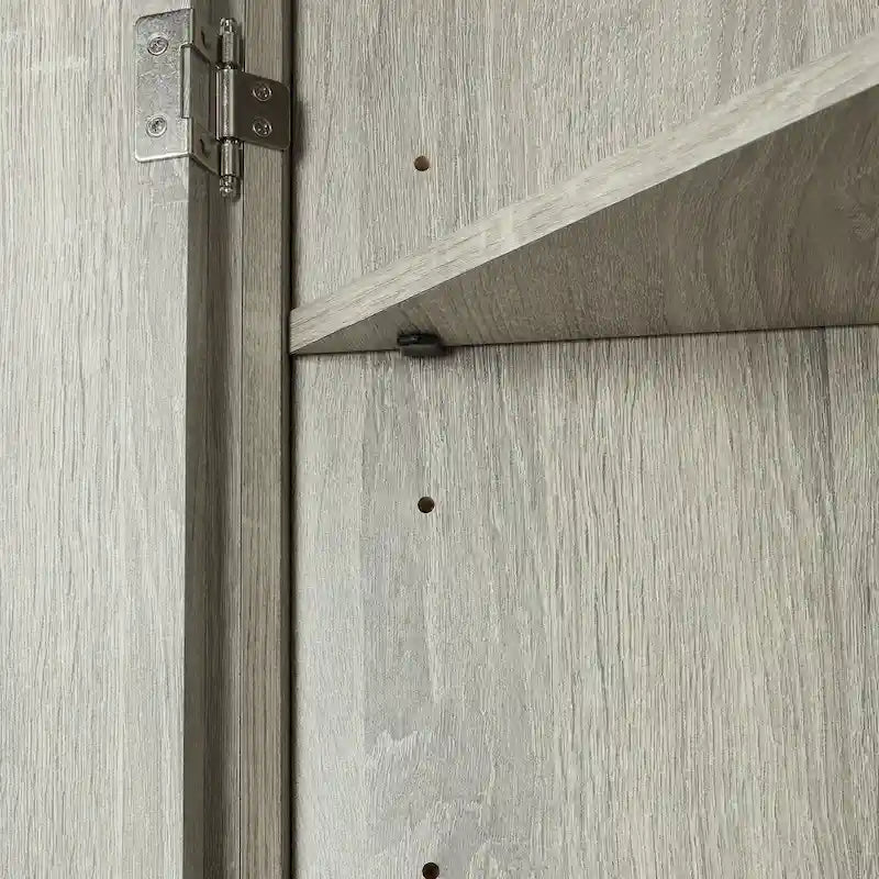 Triangle Bathroom Storage Cabinet with Adjustable Shelves
