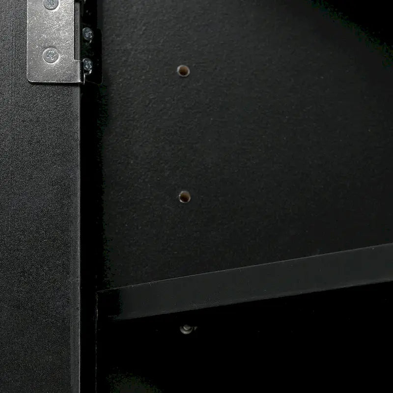 Triangle Bathroom Storage Cabinet with Adjustable Shelves