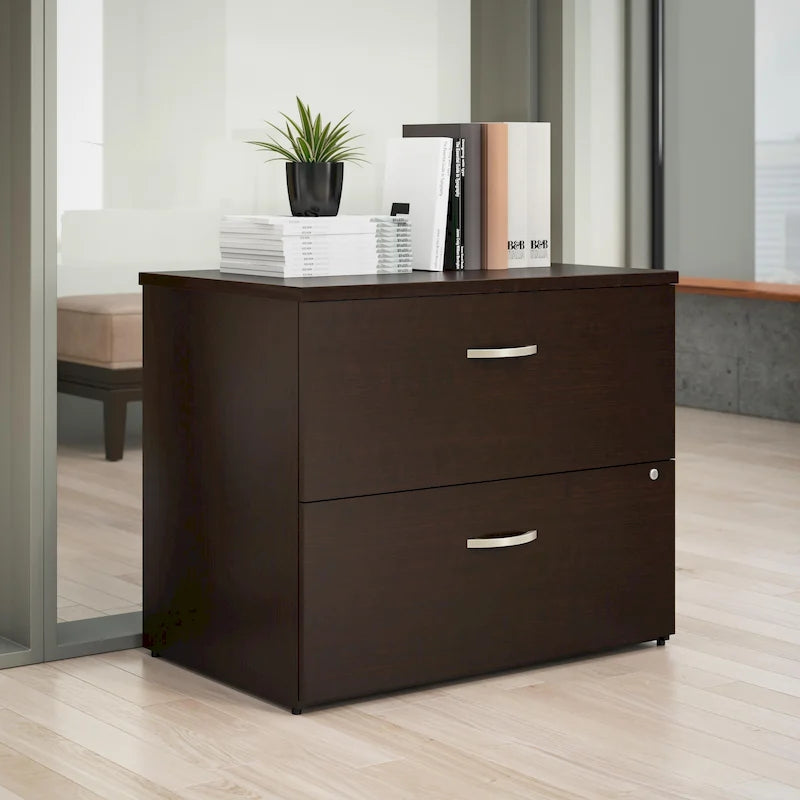 2-Drawer Lateral File Cabinet, Fully Assembled