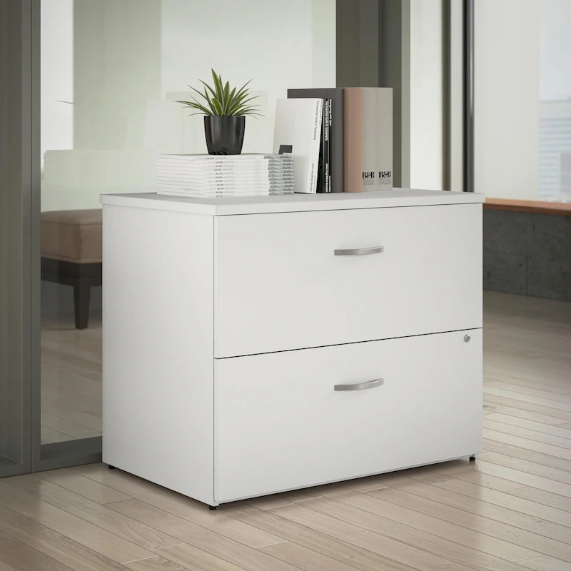 2-Drawer Lateral File Cabinet, Fully Assembled