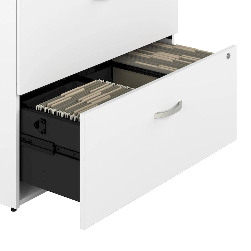 2-Drawer Lateral File Cabinet, Fully Assembled