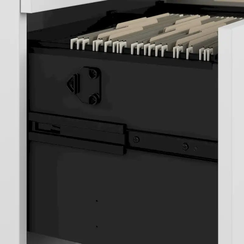 2-Drawer Lateral File Cabinet, Fully Assembled