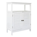 31.5" Two-Door Bathroom Cabinet, White