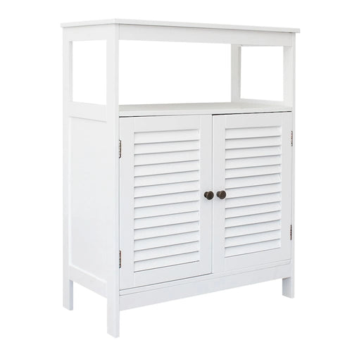 31.5 FCH Two-Door Bathroom Cabinet White