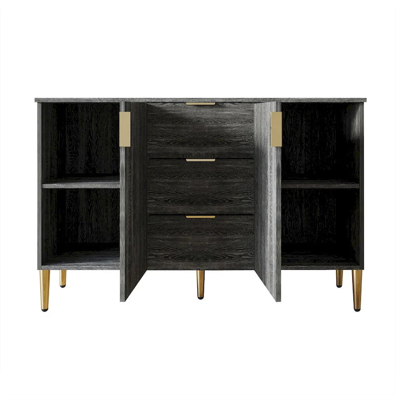 Luxurious Clean-Lines Sideboard
