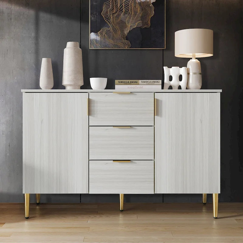 Luxurious Clean-Lines Sideboard