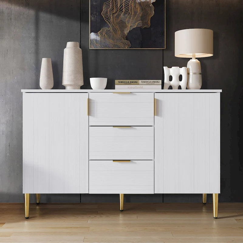 Luxurious Clean-Lines Sideboard