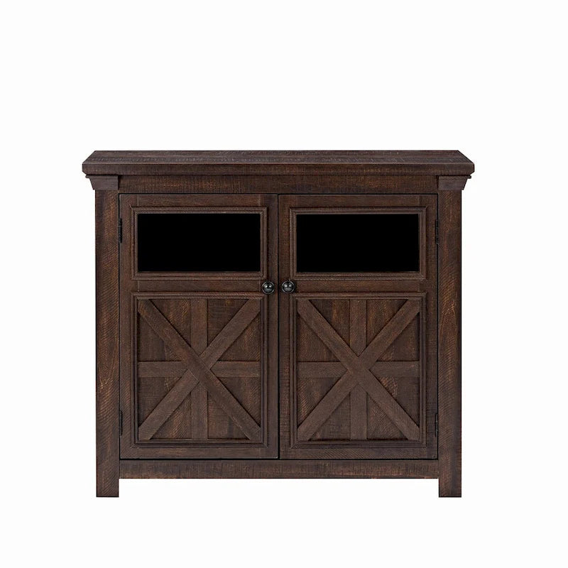 38 Farmhouse 2 Doors Cabinet Large Buffet Sideboard Cabinet - N/A
