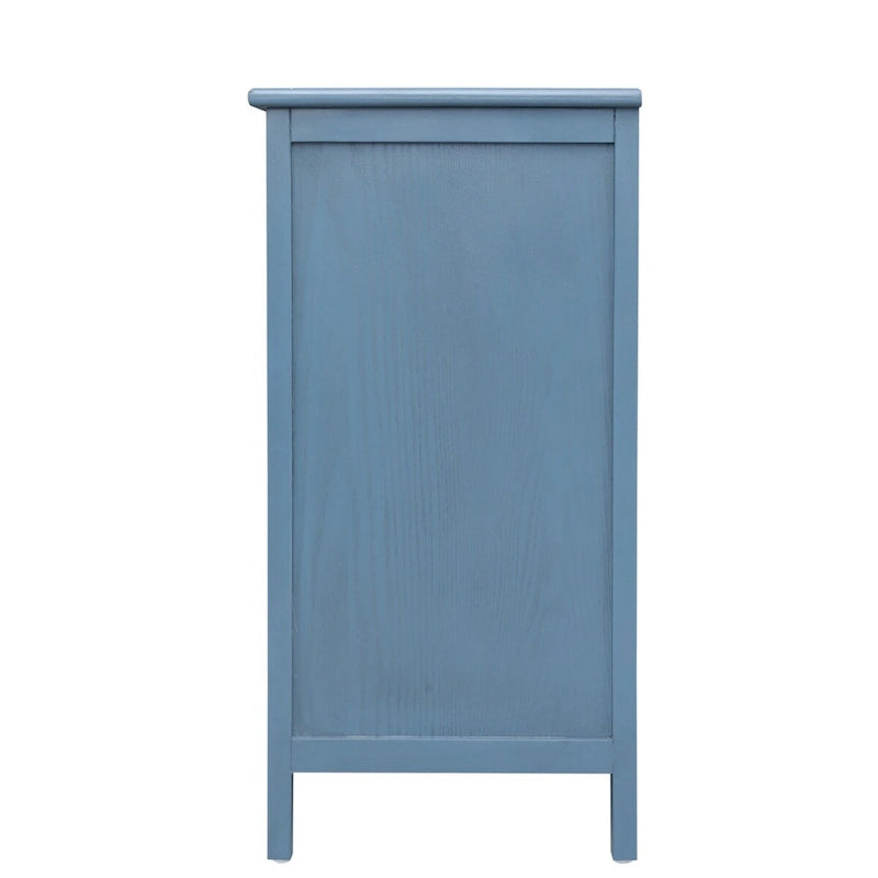 3 Drawer Cabinet,Natural rattan,American Furniture,Suitable for bedroom, living room, study