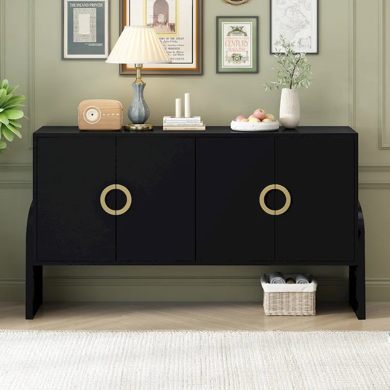 33.80 in. H Storage Cabinet with Adjustable Shelves