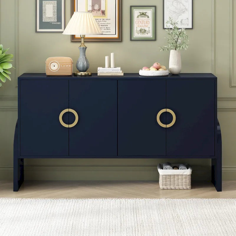 33.80 in. H Storage Cabinet with Adjustable Shelves