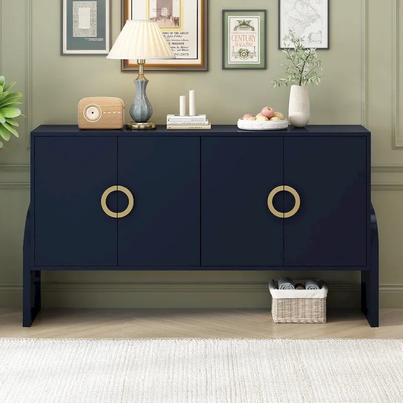 33.80 in. H Storage Cabinet with Adjustable Shelves