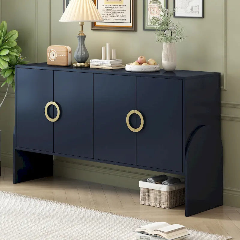 33.80 in. H Storage Cabinet with Adjustable Shelves