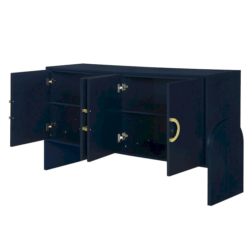 33.80 in. H Storage Cabinet with Adjustable Shelves