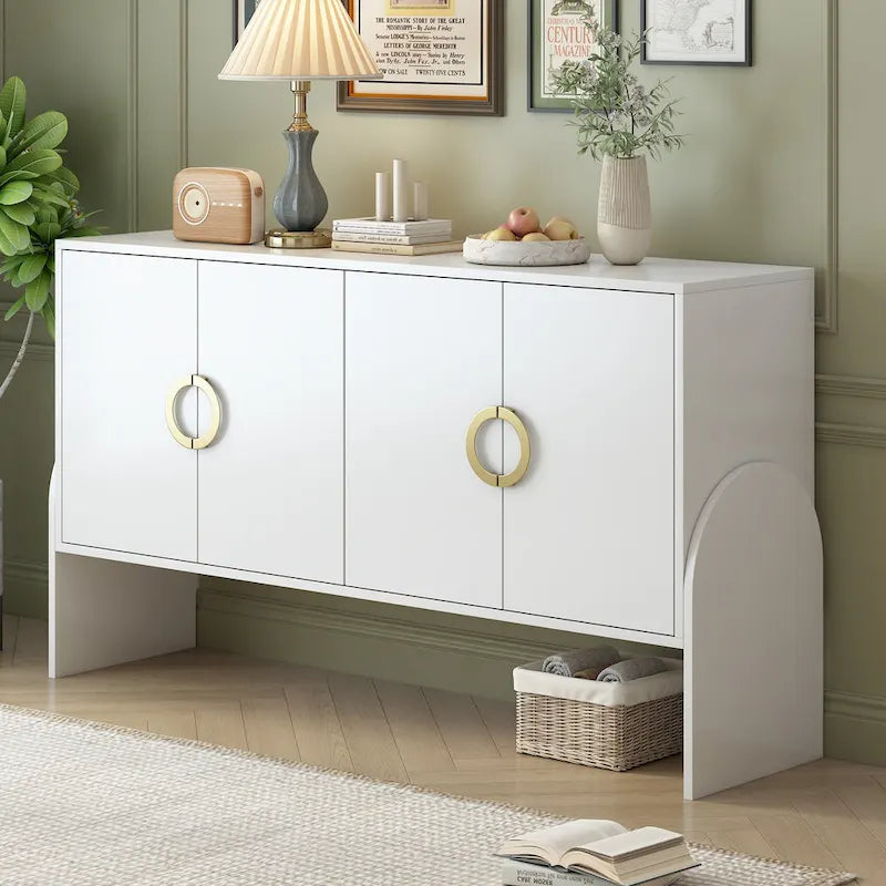 33.80 in. H Storage Cabinet with Adjustable Shelves