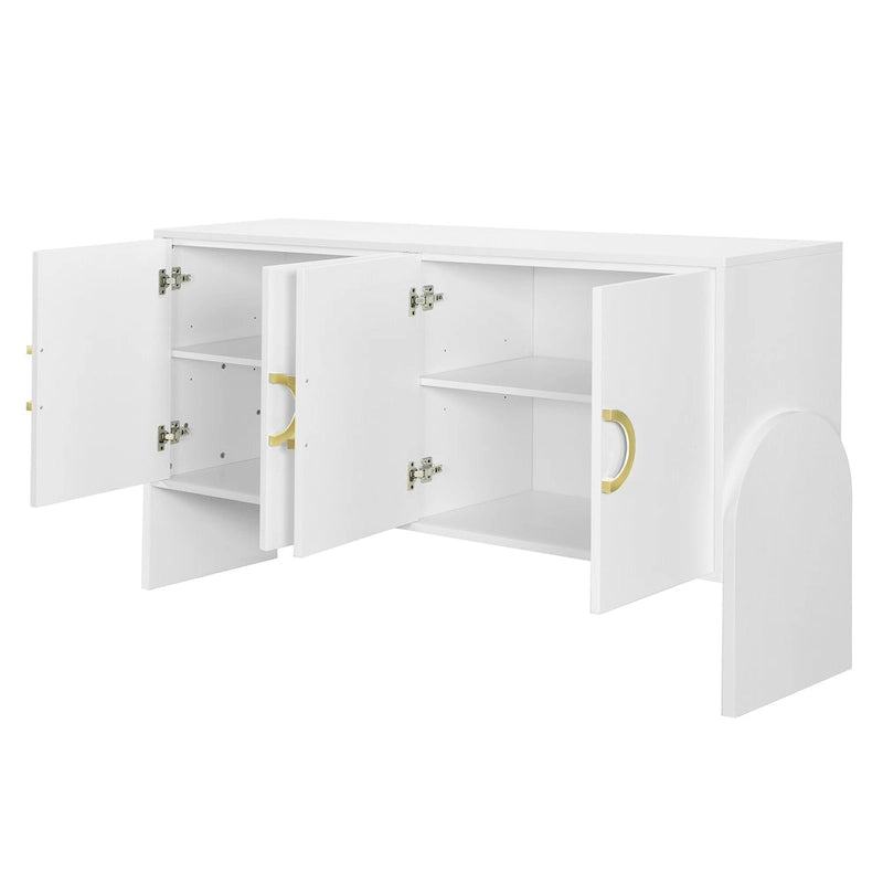 33.80 in. H Storage Cabinet with Adjustable Shelves