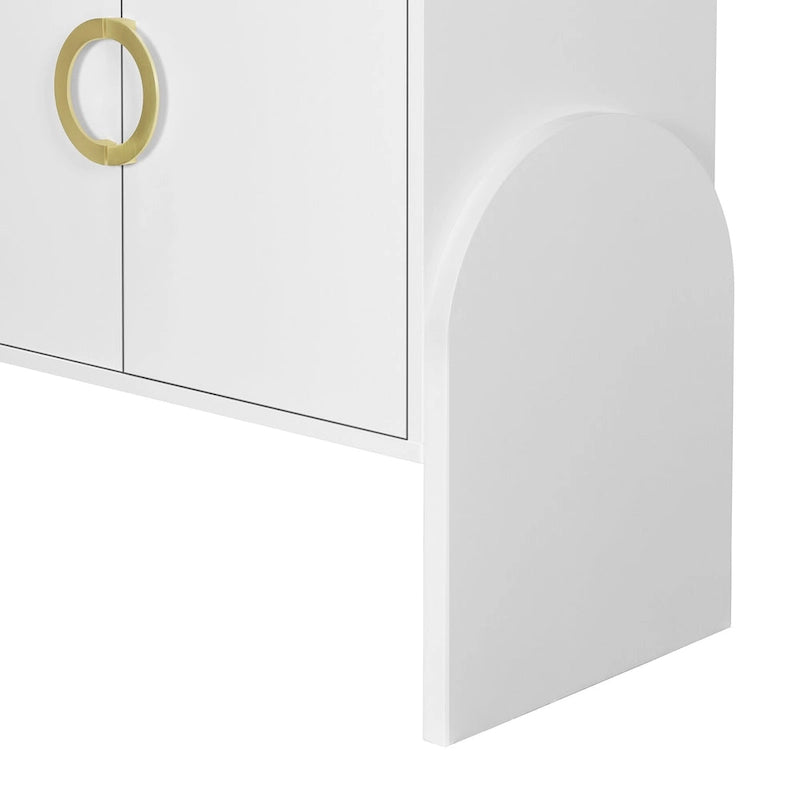33.80 in. H Storage Cabinet with Adjustable Shelves