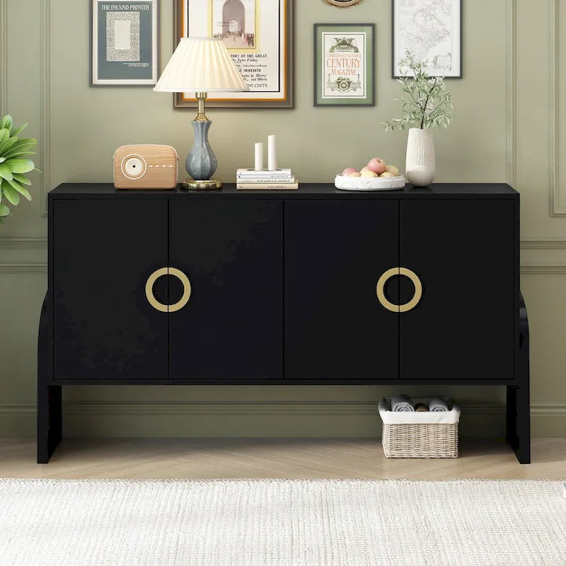 33.80 in. H Storage Cabinet with Adjustable Shelves