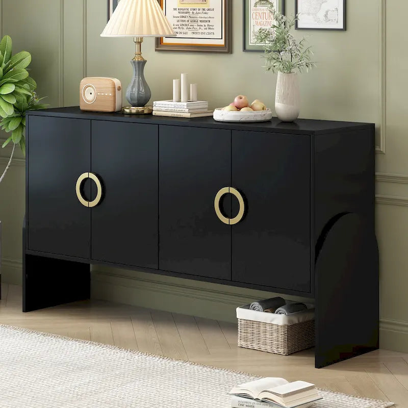 33.80 in. H Storage Cabinet with Adjustable Shelves