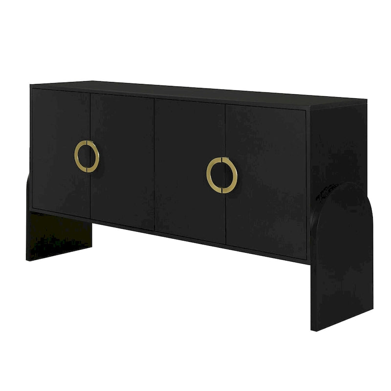 33.80 in. H Storage Cabinet with Adjustable Shelves