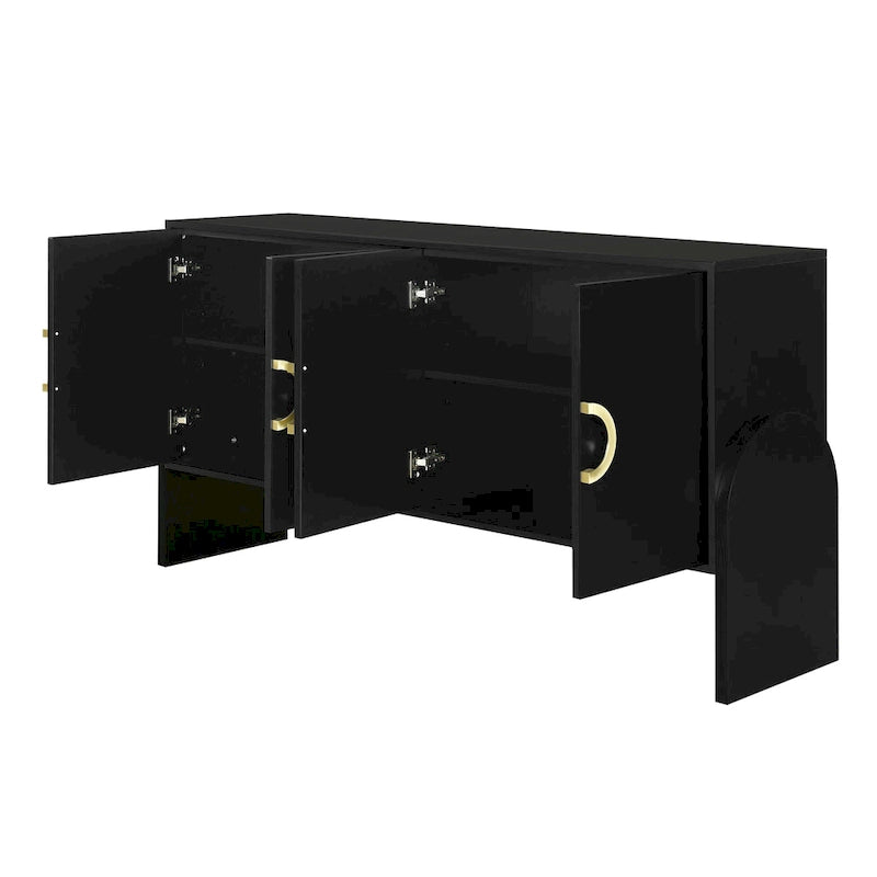 33.80 in. H Storage Cabinet with Adjustable Shelves