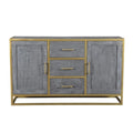 Raven Mango Wood Sideboard Buffet Cabinet