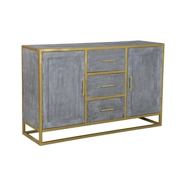 Mango Wood Sideboard Buffet Cabinet