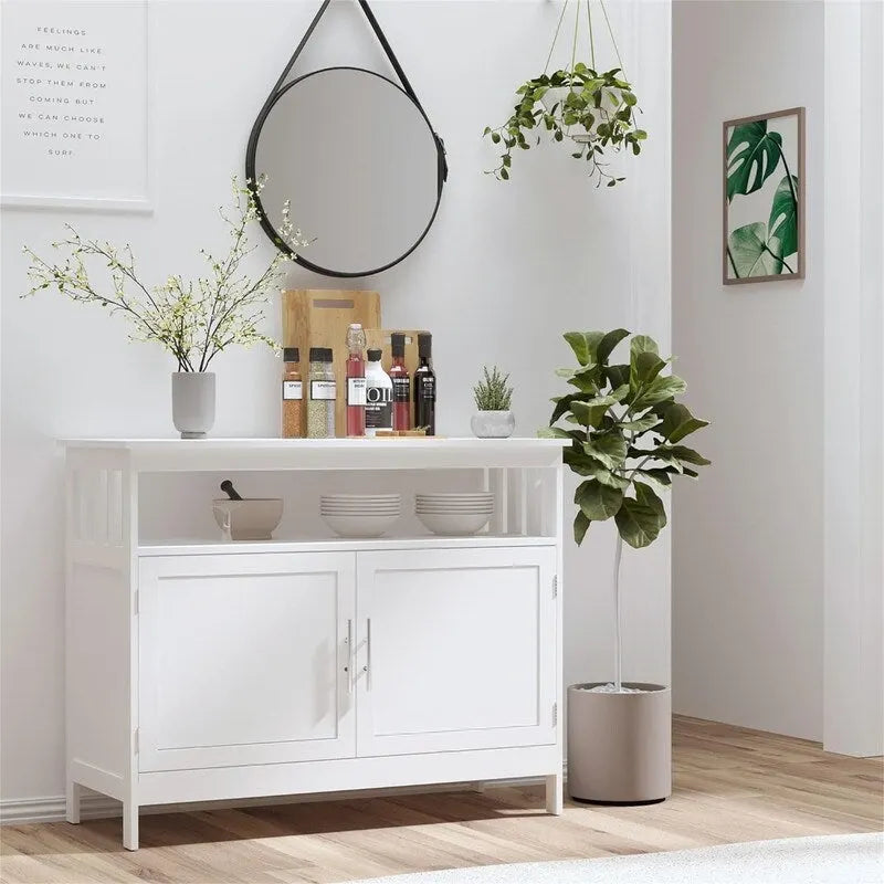 Sideboard Buffet Cabinet - 39.25D x 17W x 31.5H