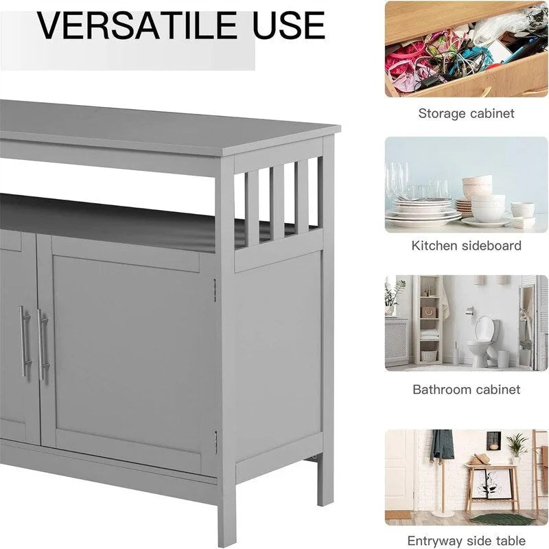 Sideboard Buffet Cabinet - 39.25D x 17W x 31.5H