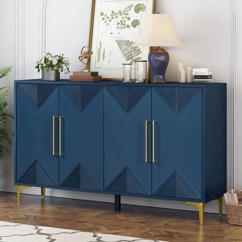 60 4 Doors Sideboard Cabinet