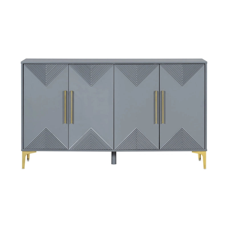 60 4 Doors Sideboard Cabinet