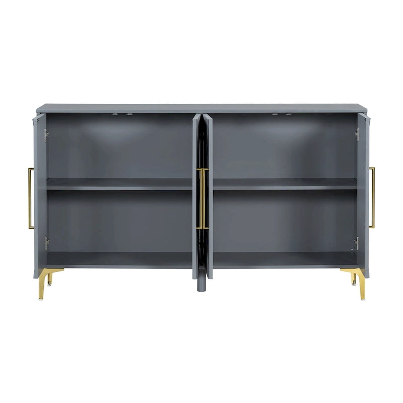 60 4 Doors Sideboard Cabinet