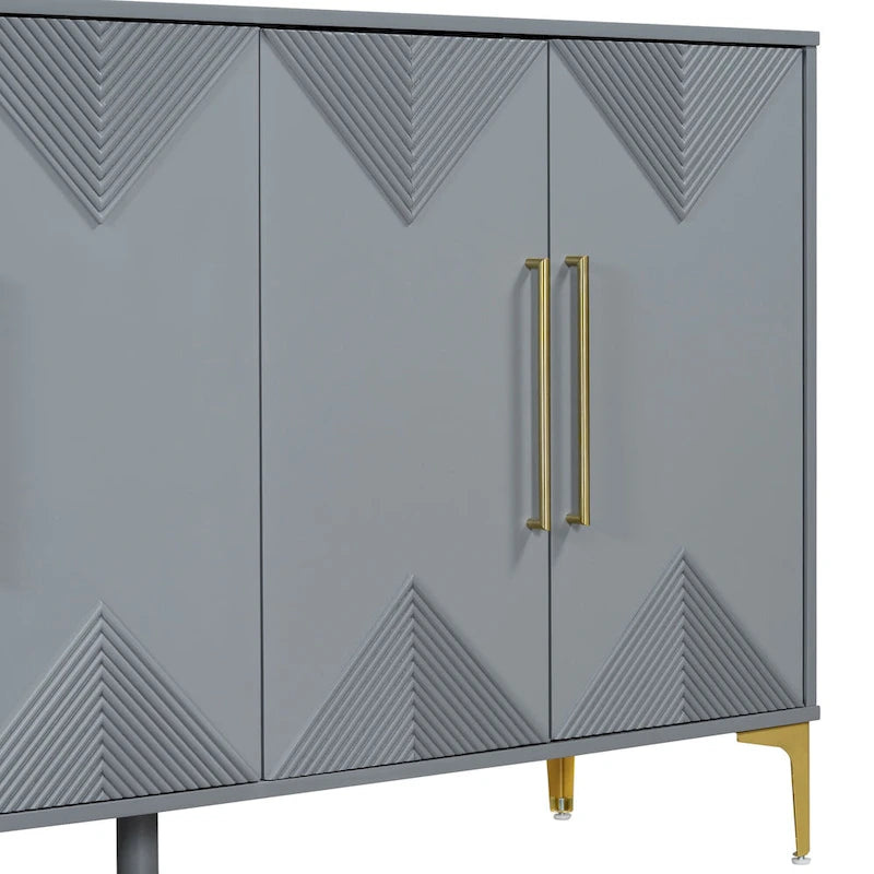 60 4 Doors Sideboard Cabinet