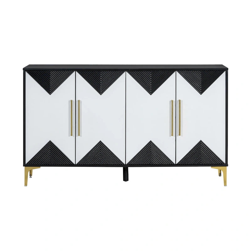 60 4 Doors Sideboard Cabinet