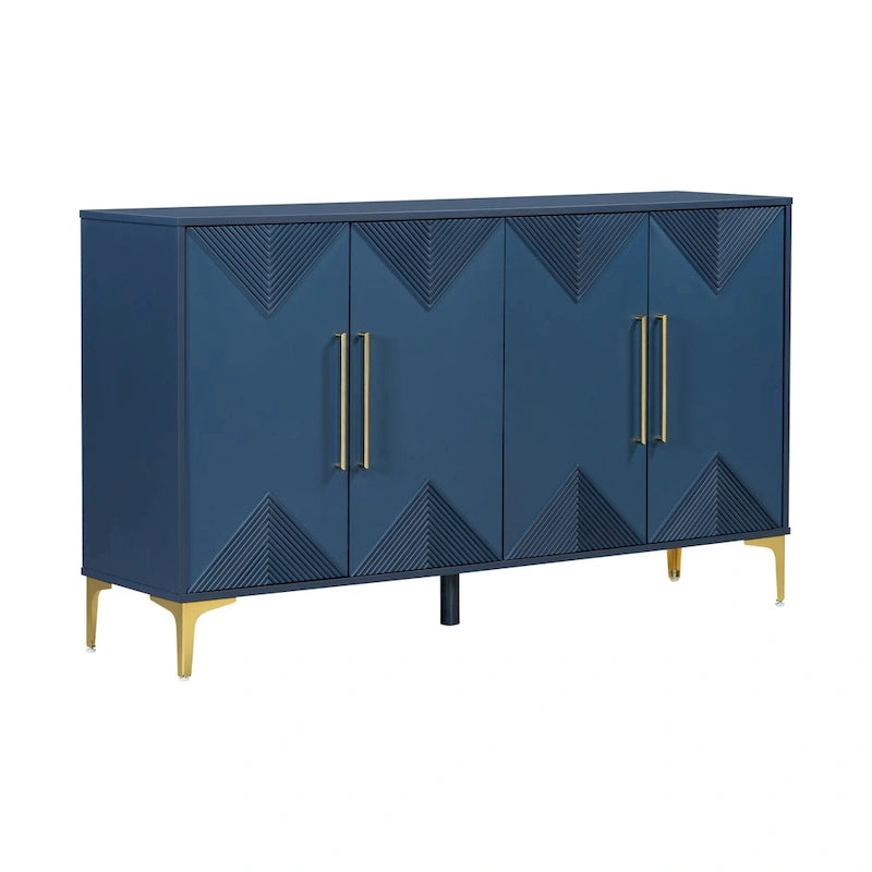 60 4 Doors Sideboard Cabinet